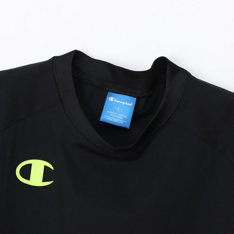 Champion チャンピオン SHORT SLEEVE ブラック XL C3-CVC26 90 | ファッション メ...