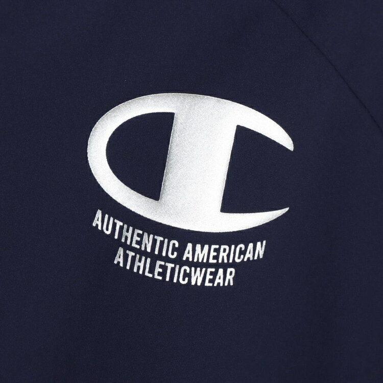 Champion チャンピオン LONG SLEEVE ネイビー XL C3-CVC30 370 | ファッション メ...