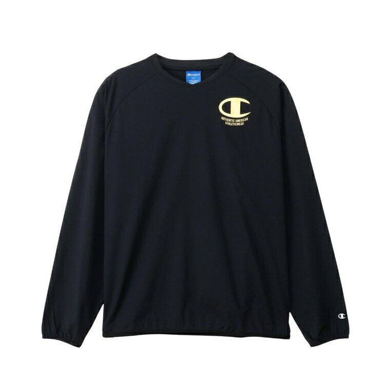 Champion チャンピオン LONG SLEEVE ブラックXゴールド M C3-CVC30 981 | ファッション メンズファッシ..
