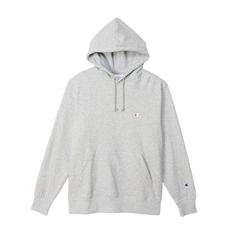 Hawaiian - Champion チャンピオン HOODED SWEATSHIR オックスフォードグレー M C3-Y136 70 | ファッション メンズ レディース ユニセックス 男女兼用 トップス パーカー フーデッドスウェットシャツ 裏毛 刺繍 スポーツウェア チームウェア ベーシックシンプル おしゃれ 秋冬服