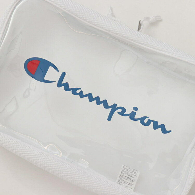 SIMONS STOREのChampion チャンピオン SHOES BAG ホワイト F C3-YB722B 10 | ファッション メンズ レディース ユニセックス 男女兼用 鞄 カバン バッグ 靴入れ シューズバッグ エアーメッシュ素材 バスケ シューズケース アクセサリー 部活 練習 遠征 フリーサイズ｜アングル3