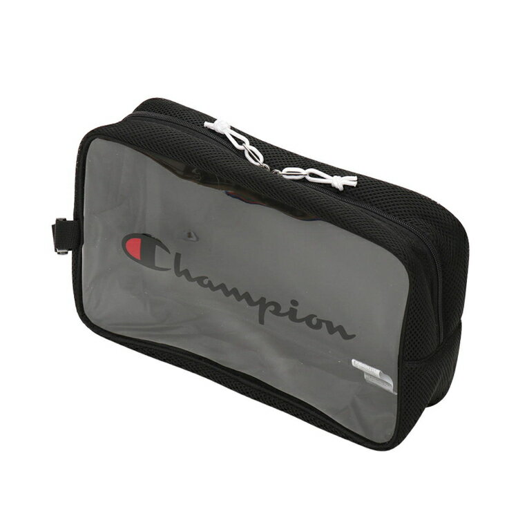 Other - Champion チャンピオン SHOES BAG ブラック F C3-YB722B 90 | ファッション メンズ レディース ユニセックス 男女兼用 鞄 カバン バッグ 靴入れ シューズバッグ エアーメッシュ素材 バスケ シューズケース アクセサリー 部活 練習 遠征 フリーサイズ
