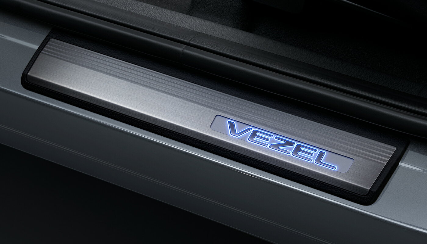 HONDA ホンダ 純正 サイドステップガーニッシュ ブルー 08E12-3M0-B02 | HONDA純正 ホンダ純正 VEZEL ヴェゼル RV4 E:HEV ヴェゼルハイブリッド RV5 RV6 サイドステップ ガーニッシュ LEDイルミネーション 4枚セット ドレスアップ 車 カスタム カスタマイズ 交換