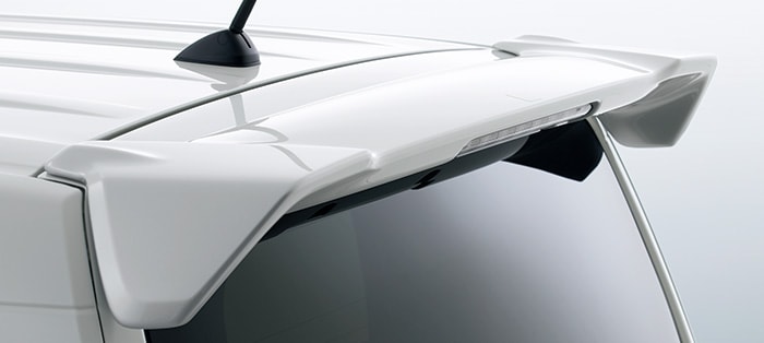 HONDA ホンダ 純正 テールゲートスポイラー N-WGN用 プラチナホワイトパール 08F02-TKR-010 | honda純正 ホンダ純正 JH3 JH4 NWGN N-WGN テールゲート リア スポイラー ウイング リアウイング ウイングスポイラー 取り付け エアロパーツ 車 外装