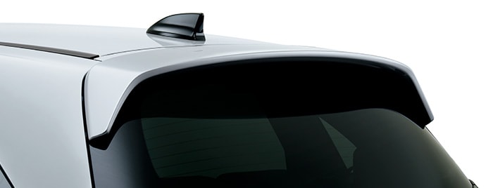 HONDA ホンダ 純正 テールゲートスポイラー スタリーシルバーメタリック NH-833M 08F02-TZA-0K0 | ホンダ純正 FIT フィット GR1 GR2 E:HEV フィットハイブリッド GR3 GR4 テールゲート リア スポイラー ウイング リアウイング ウイングスポイラー 外装 DIY