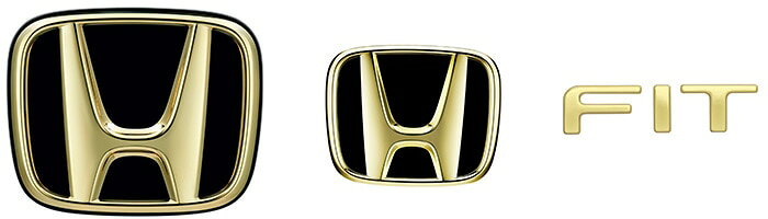 HONDA ホンダ 純正 ゴールドエンブレム e:HEV CROSSTAR/CROSSTAR以外用 08F20-TZA-000 | ホンダ純正 FIT フィット GR1 GR2 E:HEV フィットハイブリッド GR3 GR4 エンブレム ロゴ 車 交換 DIY 部品 外装