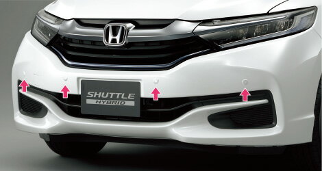 HONDA ホンダ 純正 SHUTTLE シャトル フロントセンサー 本体 プレミアムクリスタルレッドM 2017.9〜仕様変更 08V66-TD4-0B0K