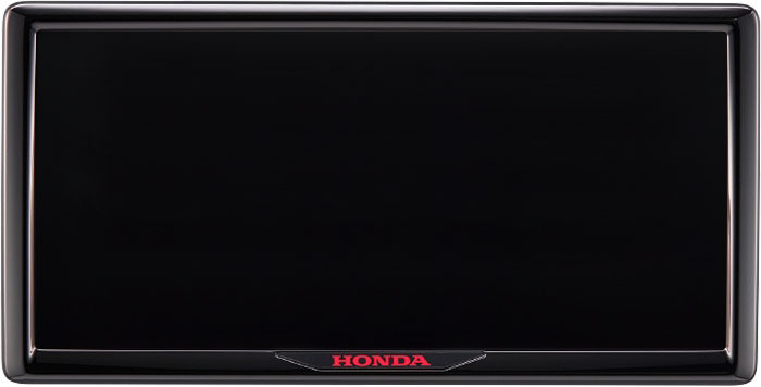 HONDA ホンダ 純正 ライセンスフレーム + ナンバープレートロックボルト ベルリナブラックタイプ 08Z01-PD1-B12C | honda純正 ホンダ純正 N-BOX NBOX NBOXカスタム N-BOXカスタム JF3 JF4 ナンバーフレーム ナンバープレートリム ナンバー 枠 DIY おしゃれ かっこいい 外装