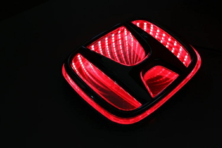  �����t��  HONDA �z���  LED 3D �u���b�N�z�[�� �G���u����  S�T�C�Y M�T�C�Y  ���b�h �u���[ ||