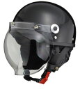 LEAD リード工業 CROSS CR-760 ハーフヘルメット ブラック | バイク ハーフ ヘルメット ヘルメ バブルシールド シールド メンズ レディース 原付 かっこいい おしゃれ バイク用品 開閉 交換 リード ワンタッチ キャップ おすすめ UVカット ポイント消化