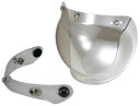 LEAD リード工業 PZ-010A バブル & フリップアップベースセット クリアミラー | シールド バイク ヘルメット ヘルメ バブルシールド クリア ミ...