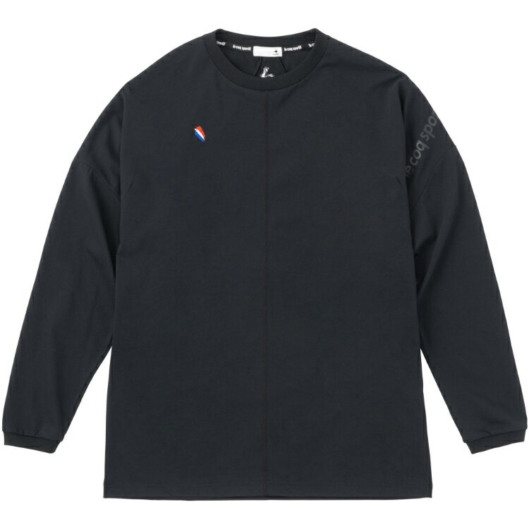 楽天SIMONS STOREle coq sportif ルコック ヘランカSUNSCREEN長袖Tシャツ ブラック S QMMVJB01 BK | スポーツ スポーツ用品 メンズ トップス シャツ 長袖シャツ 長袖 ポロシャツ ヘランカ 長袖Tシャツ 吸汗速乾 ストレッチ UVカット UPF50+ ランニング ジョギング ウォーキング ブラック S