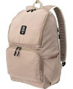 le coq sportif ルコック バックパック ベージュ F QMCXJA10 BG | リュック バックパック デイパック 鞄 カバン 背中のムレ軽減 フィット感 使いやすい お出かけ 便利 通勤 通学 アウトドア シンプル ナチュラル おしゃれ レディース