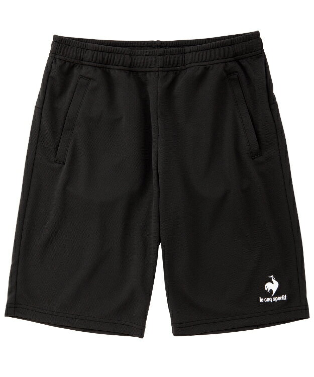 le coq sportif ルコック エコペットハーフパンツ ブラック L QMWTJD20Z BLK | 服 ボトムス パンツ ズボン ハーフパンツ 半ズボン 吸汗速乾性 スポーツ アウトドア 機能性 ランニング ジョギング ジムトレーニング 素早く乾く サイズ調整可能