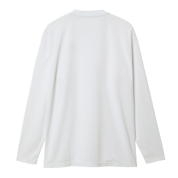 le coq sportif ルコック エコペット長袖シャツ ホワイト O LT5FLTZ1M WH00 | スポーツ用品 ウェア ファッション トップス 長袖 Tシャツ ワンポイント 男性用 メンズ ランニング ジョギング ウォーキング トレーニング ジム 吸汗速乾 UVカット ポリエステル 2