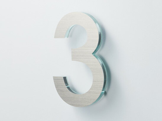 NASTA ナスタ 階数表示板 切文字タイプ KS-EX04F シリーズ H×t 153×10.5 （Fのみ105×10.5） 表示 センチュリーゴシック KS-EX04F-GS | マンション ビル アパート DIY 住宅 階段 表示板 壁付 用品 現場 建築 おしゃれ シンプル