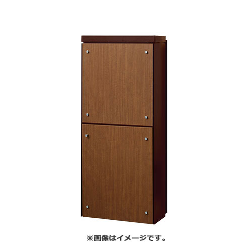 NASTA ナスタ 貫通配達ユニット 本体 ダークブラウン 奥行標準タイプ67mm以下 ダク...