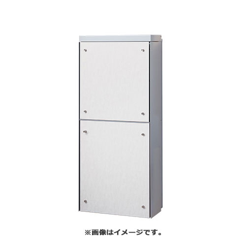 NASTA ナスタ 貫通配達ユニット 本体 ライトグレー 奥行ロングタイプ117mm以下 ダクト部 奥行125〜141mm フロントパネルシート ホワイトウッド KS-ATSB002-LG-122-B | KS-ATSB002 シリーズ 宅配ポスト 宅配BOX 宅配収納BOX 配達ボックス 配達BOX 宅配ロッカー 宅配便(4)