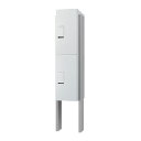 NASTA ナスタ 宅配ボックス REGULAR ボックス本体2台ポール付セット ライトグレー KS-GP12AKT-T24-2-TL | KS-GP12AKT...