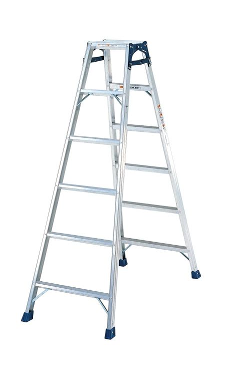 ピカコーポレーション PiCa はしご兼用脚立 CM 1.69 CM-180C | 脚立 ピカ 折りたたみ アルミ 工事 照明..