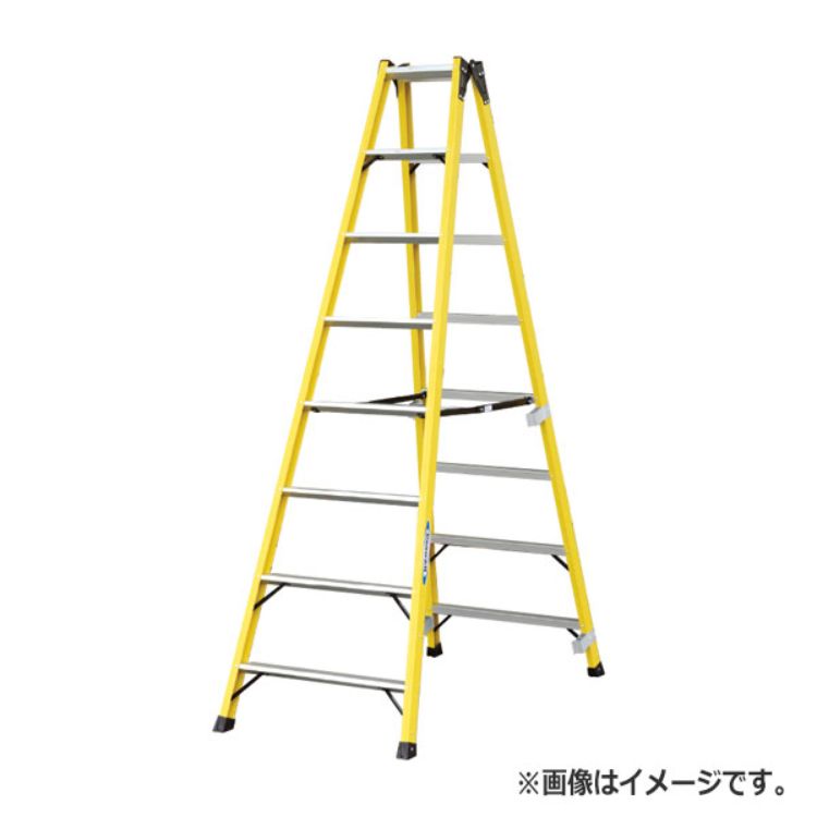 ピカコーポレーション PiCa FRP製 電工用脚立 FRP-SLS 1.68 FRP-SL18S | 脚立 ピカ 折りたたみ アルミ 工事 照明 用品 はしご 脚立 プロ 職人 整備 洗車 DIY