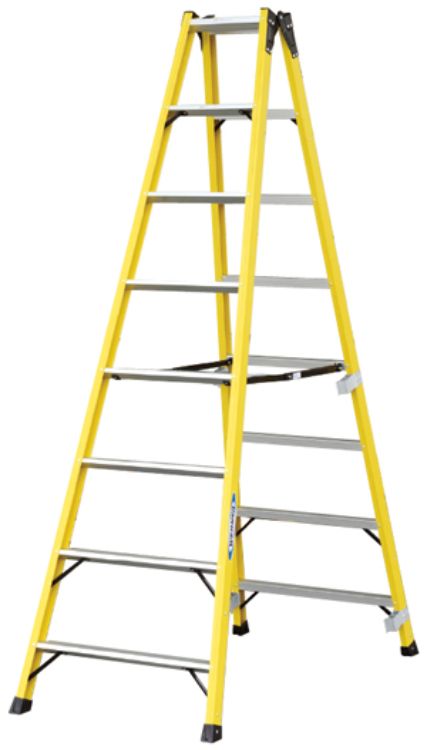 ピカコーポレーション PiCa FRP製 電工用脚立 FRP-SLS 2.26 FRP-SL24S | 脚立 ピカ 折りたたみ アルミ 工事 照明 用品 はしご 脚立 プロ 職人 整備 洗車 DIY