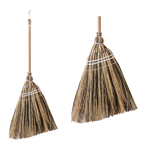 ポッシュリビング ブルーム NL MIX 11718 | ほうき 箒 通販 ホウキ 掃除グッズ 掃除 かわいい 可愛い Broom ブルーム 室内 玄関 子供 天然素材 おしゃれ オシャレ ナチュラル ブラウン ベージュ ミックス 生活雑貨 デザイン