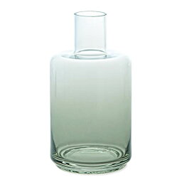 ポッシュリビング ガラスボトル グリーン 22566 | フラワーベース 花瓶 グリーン フレームポット ガラス ブラス ガラスアンティーク風 ボトルベース 木 花 フラワー おしゃれ インテリア ドライフラワー