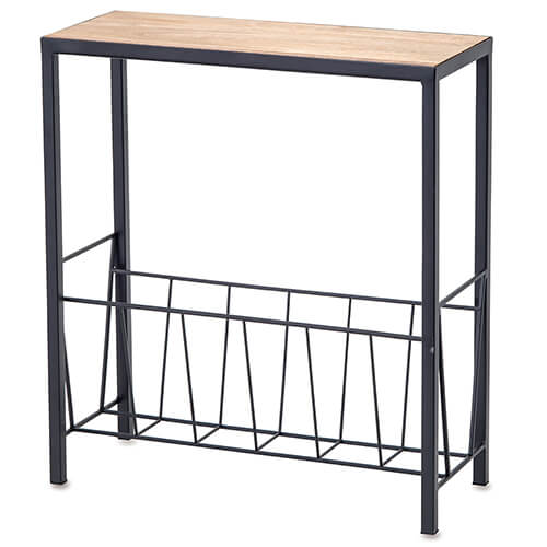 ポッシュリビング マガジンラック 41325 | 本 雑誌 ラック 収納ラック 木製 おしゃれ ナチュラル インテリア モダン リビング 書斎 インテリア雑貨