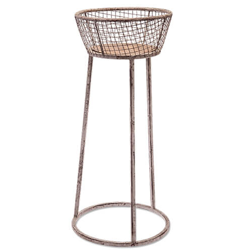 ポッシュリビング フラワースタンド L 63432 | ポッドスタンド 植物 ラック 花台 プランター ガーデニ..