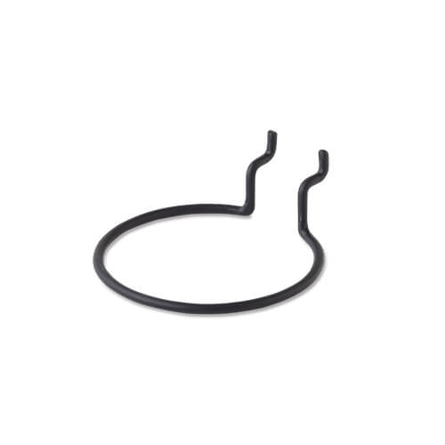 ポッシュリビング リングフック ブラック 63478 | フック 商品陳列 壁面収納 DIY 有孔ボード パーツ 吊..