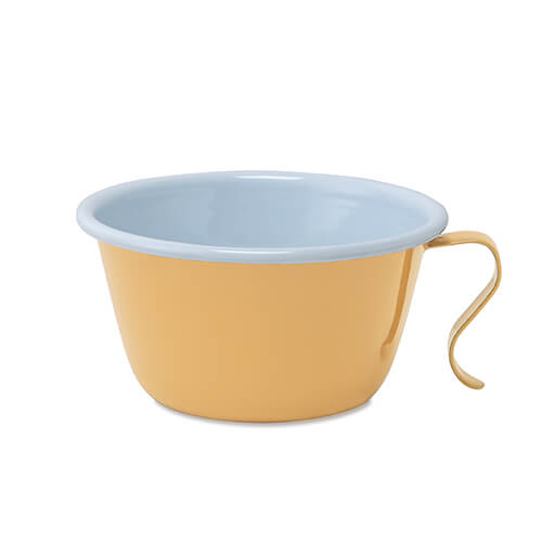 ポッシュリビング POMEL スタッキングカップ ハニー 63780 | スープカップ ホーロー 琺瑯 食器 おしゃ..