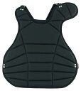 SAKURAI サクライ貿易 一般用ソフトボールキャッチャープロテクター CP-110BK | スポーツ 運動 スポーツ用品 ソフトボール用品 ソフトボール 軟式用 キャッチャー 捕手 軽量 負担軽減 防具 保護 胸当て キャッチャー用防具 防護用具 プロテクター 大人用 一般用