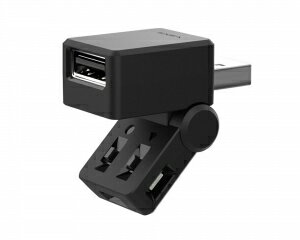 星光産業 USBポート付スイングライト EL-181 | イルミネーション USB電源 内装 パーツ 車内灯 スポットライト きれい おしゃれ LED 明るい スマート リモコン