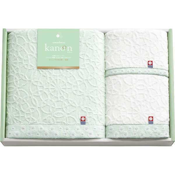 今治かのん バス・フェイス・ハンドタオルセット 68050 | 25-0127-084 生活雑貨 生活用品 日用品 キッ..