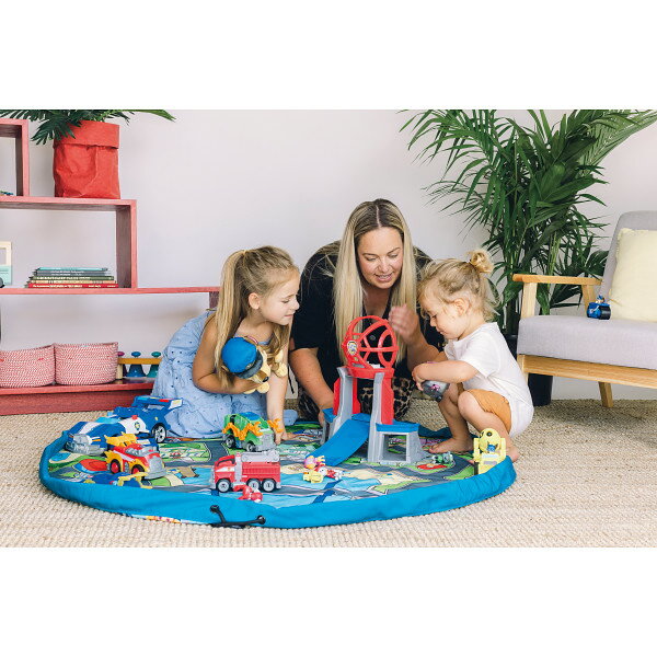 プレイポウチ パウ・パトロール パウ・パトロール 156444 | 25-0256-186 ベビー用品 ベビー 赤ちゃん キッズ 雑貨 グッズ プレイマット マット おもちゃ 収納袋 片付け 出産祝い 記念品 お祝い ギフト ベビーギフト ギフトセット ギフトボックス プレゼント 贈り物 贈答品 2