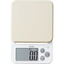 タニタ デジタルクッキングスケール ホワイト KJ212WH | 0525057