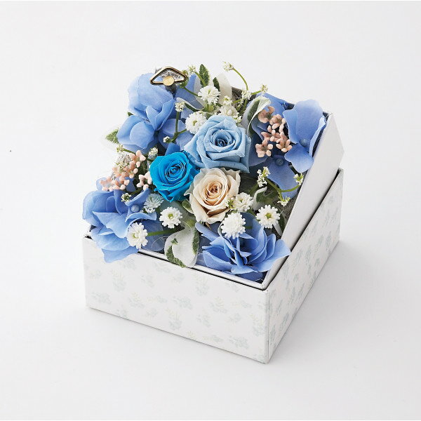 オルゴール付きボックスフラワーアレンジメント(シンデレラ) 2022DO-003SH | 23-0008-020 インテリア ..