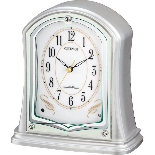 シチズン 電波置時計 4RY694-019 | 23-0269-088 雑貨 インテリア 日用雑貨 置時計 時計 電波時計 電池..