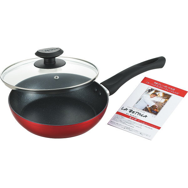 ラ・ベットラ 落合 務 マーブルフライパン(20cm) LB-162 | 23-0469-044 キッチン用品 雑貨 グッズ ツール 調理器具 フライパン お手入れ 使いやすい 機能性 便利 万能 マルチ 便利 贈答品 贈り物 お祝い ギフト プレゼント