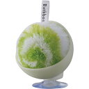 バスボンくん 洗面台すっきりポンポン抗菌(ケース付) グリーン 178827 | 23-0665-102 日用品 消耗品 生活消耗 ツール スポンジ 洗面所 洗...