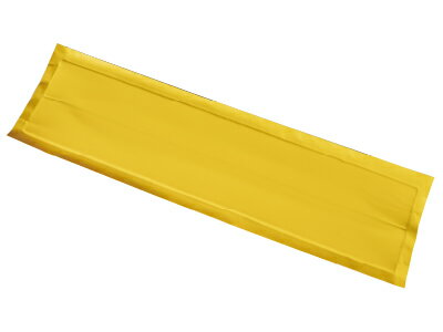 信栄物産 セフティガード SG-27 | 簡易クッション イージークッション ガード材 保護 安全用品 粘着タイプ 穴あけ不要 軽量 軽い スマート やさしい 薄型 フェンス ガーレージ 駐車場 倉庫 取付け 傷防止 衝撃保護材 黄色