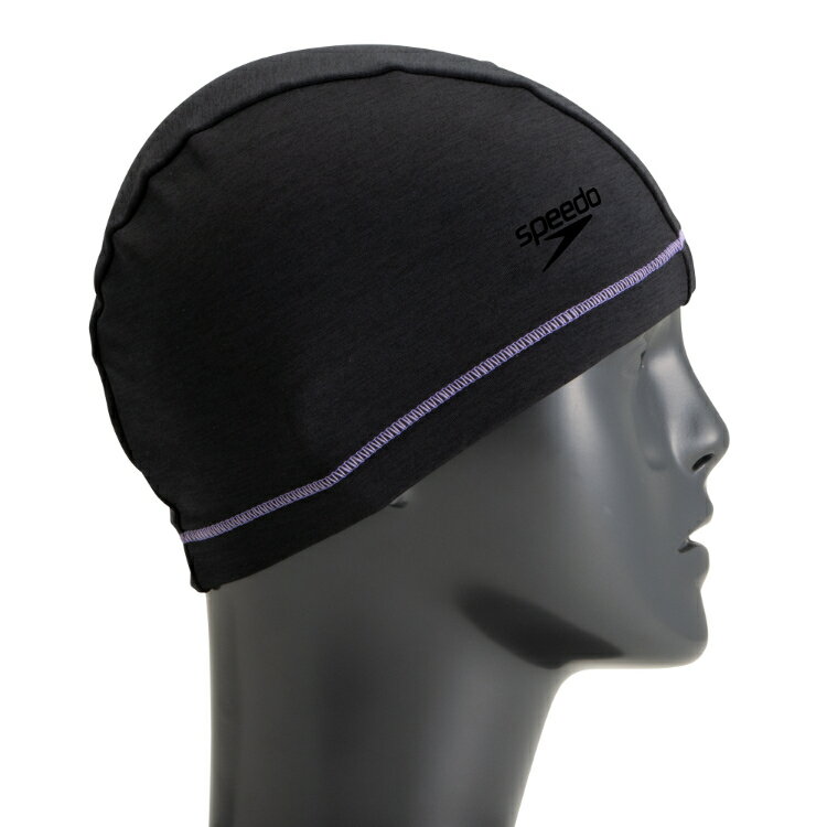 speedo スピード HEATHER ECO CAP ブラック Fサイズ SE12315 K | スポーツ 運動 スポーツ用品 水泳 スイマー プール トレーニング アクセサリー 帽子 スイムキャップ エコキャップ 環境配慮型素材 フィット フィットネススイマー シンプル 黒 ブラック フリーサイズ