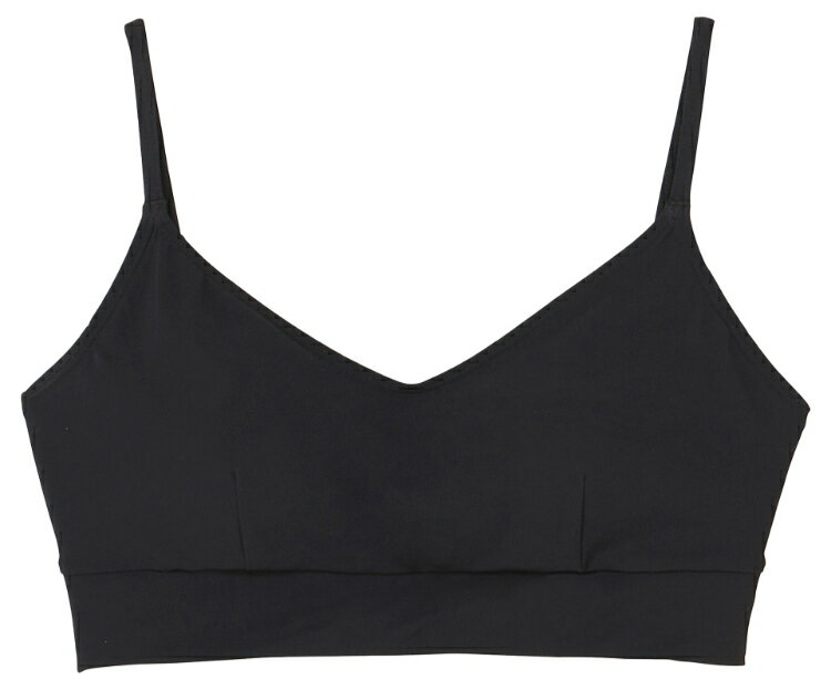 speedo スピード BIKINI TOP ブラック M SFW72431 K | スイムウェア レディースビキニトップス ラッシュガード UVカット 水泳 スイミング プール ヨガ ラン 運動 ウエア 水陸両用 リサイクル素材 シンプル 上品 ロゴデザイン スポーツ用品