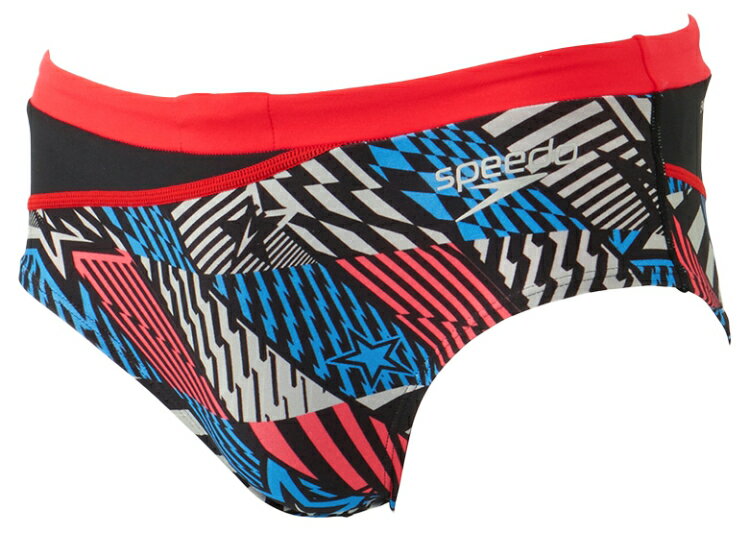 speedo スピード FP BOOM T-S BOX BLxRE M ST42403 BR | スイムウェア メンズショートボックス ジャマー 耐塩素性 4WAYストレッチ性 ショートパンツ ショート丈 裏地付き 練習用 水泳 水着 プール トレーニング 快適 切り替えデザイン メンズ