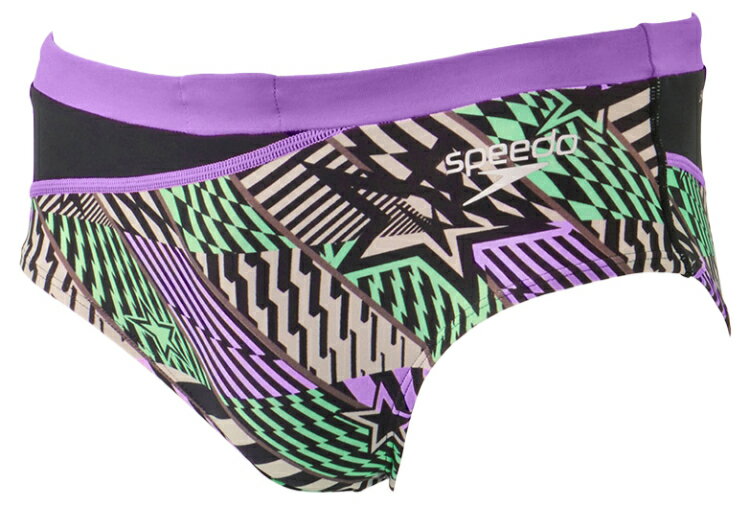 speedo スピード FP BOOM T-S BOX GRxPPL M ST42403 GP | スイムウェア メンズショートボックス ジャマー 耐塩素性 4WAYストレッチ性 ショートパンツ ショート丈 裏地付き 練習用 水泳 水着 プール トレーニング 快適 切り替えデザイン メンズ