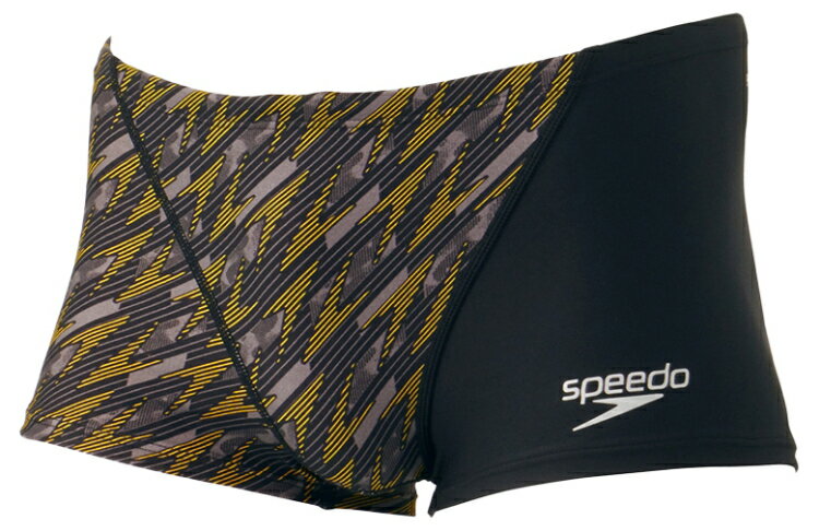 speedo スピード BOOM FLOW T-BOX ORxK SS ST52405 OK | スイムウェア メンズボックス ジャマー 耐塩素性 4WAYストレッチ ハーフパンツ レッグ丈 スピンドル付き 練習用 水泳 水着 プール トレーニング 快適 アシンメトリーデザイン メンズ 男性