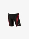 speedo スピード FLEX Z2 JAM レッド 150 SCB62206F RK | スポーツウェア スポーツ ウエア 水泳 スイミング 水着 プール 競泳水着 ボトムス ハーフ丈 レッグ丈 軽量 フィット感 ストレッチ性 伸縮性 撥水 アウトドア トレーニング ジュニア 子供(4)