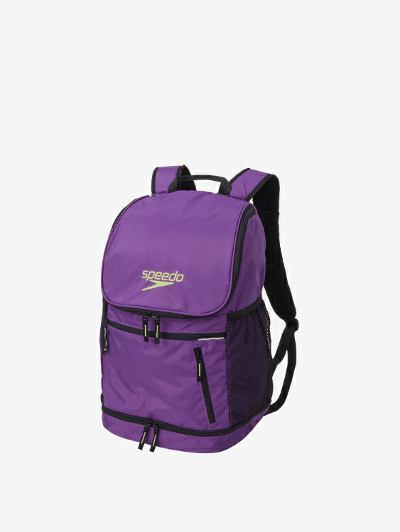 speedo スピード FS PACK 35 パープル SE22501 PU | スポーツ用品 スポーツ 水泳 スイミング プール バッグ カバン リュックサック バックパック 部活 練習 収納 フルオープン 保冷シート トレーニング ユニセックス 男女兼用