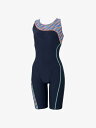 speedo スピード ASYMMETRY LO-KNEE ネイビー M SFW12403 NB | スポーツウェア ウエア スポーツ 水泳 スイミング プール 水着 ノースリーブ スリーブレス 撥水 UVカット 紫外線対策 ストレッチ性 アウトドア トレーニング レディース 女性
